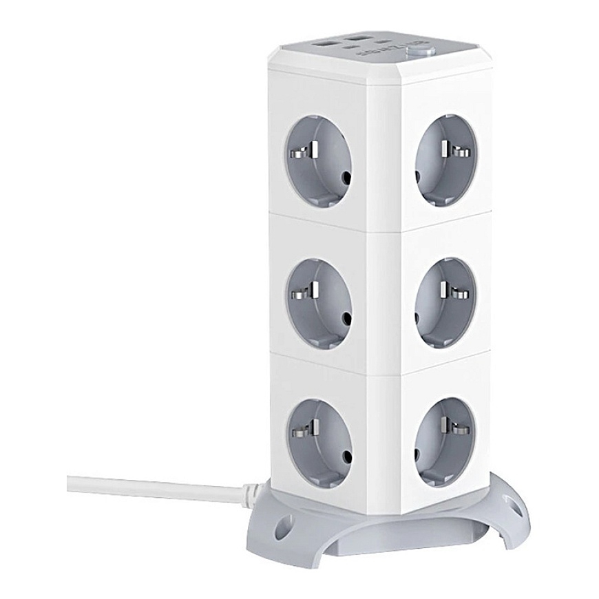 BlitzWolf BW-EC3 Vertical Power Strip with 12 Outlets