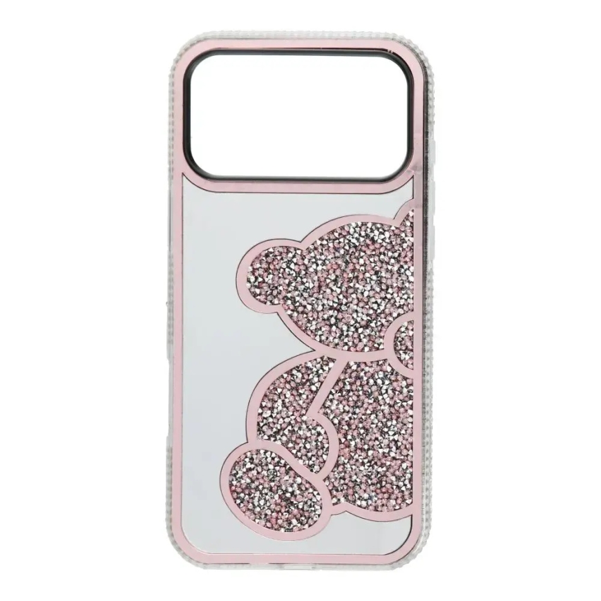 phone case for iPhone 17 Pro Max | iPhone 18 Pro Max pink (teddy bear)