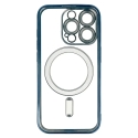 Metallic чехол с поддержкой MagSafe для телефона iPhone 17 Air синий Metallic чехол с поддержкой MagSafe для телефона iPhone 17 Air синий