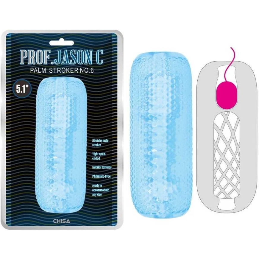 Profjason C CHISA Palm Stroker No.6-Mėlyna – 2