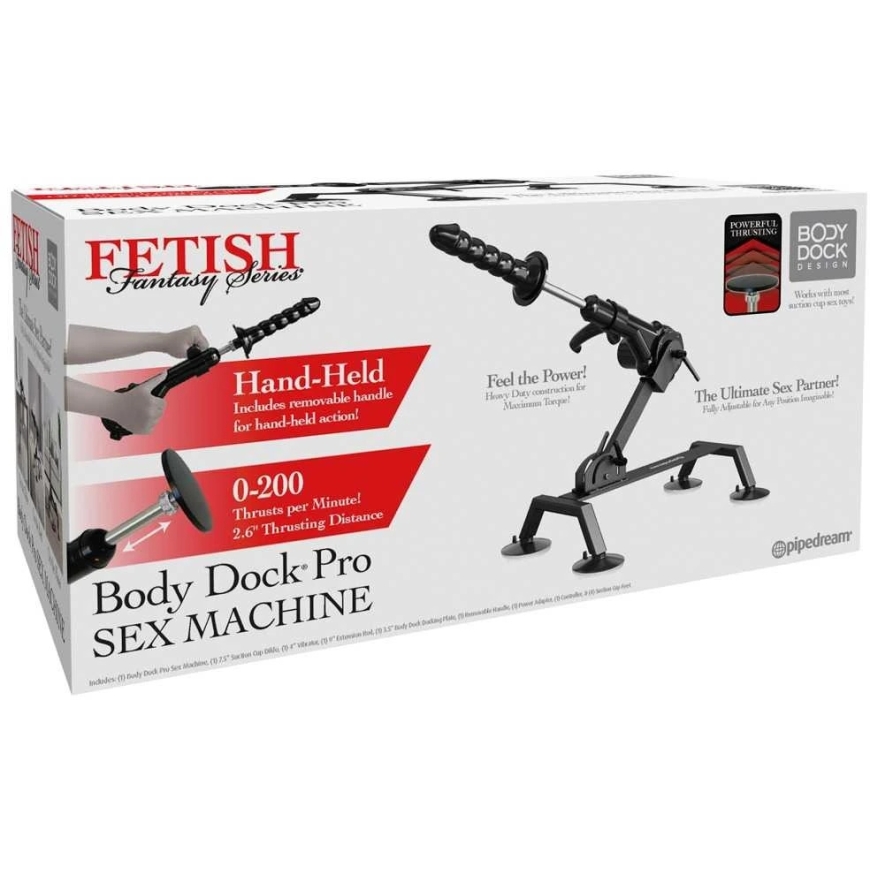 Pipedream FFS Body Dock Sex Machine Blac