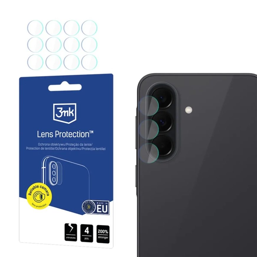 3mk Lens Protection kameros apsauginis stiklas telefonui Samsung Galaxy A37 (A376)