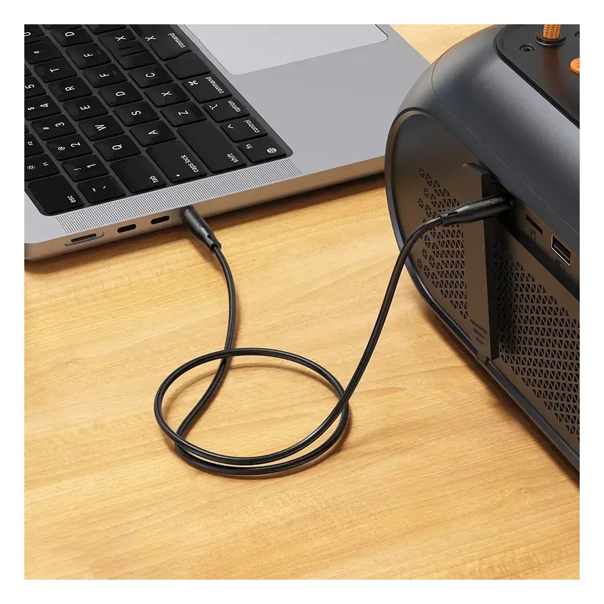 Borofone Cable AUX BL26 Standard - jack 3,5mm to jack 3,5mm - 1 metre black – 4