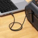 Borofone Cable AUX BL26 Standard - jack 3,5mm to jack 3,5mm - 1 metre black Borofone Cable AUX BL26 Standard - jack 3,5mm to jack 3,5mm - 1 metre black