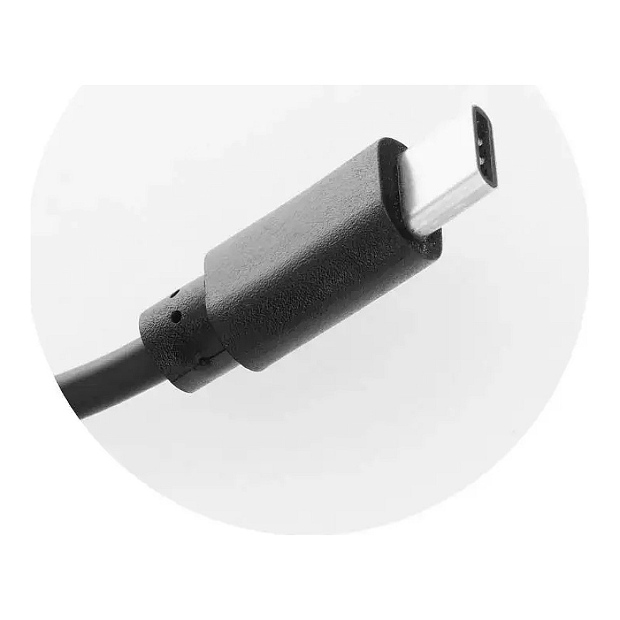 Blue Star TFK-TC-1100B kelioninis įkroviklis | 10W | USB-A, USB-C | su USB-A į USB-C laidu komplekte | juodas – 2