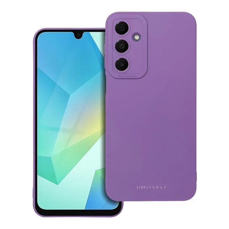 Roar Luna telefono dėklas Samsung Galaxy A16 5G (A166) violetinis
