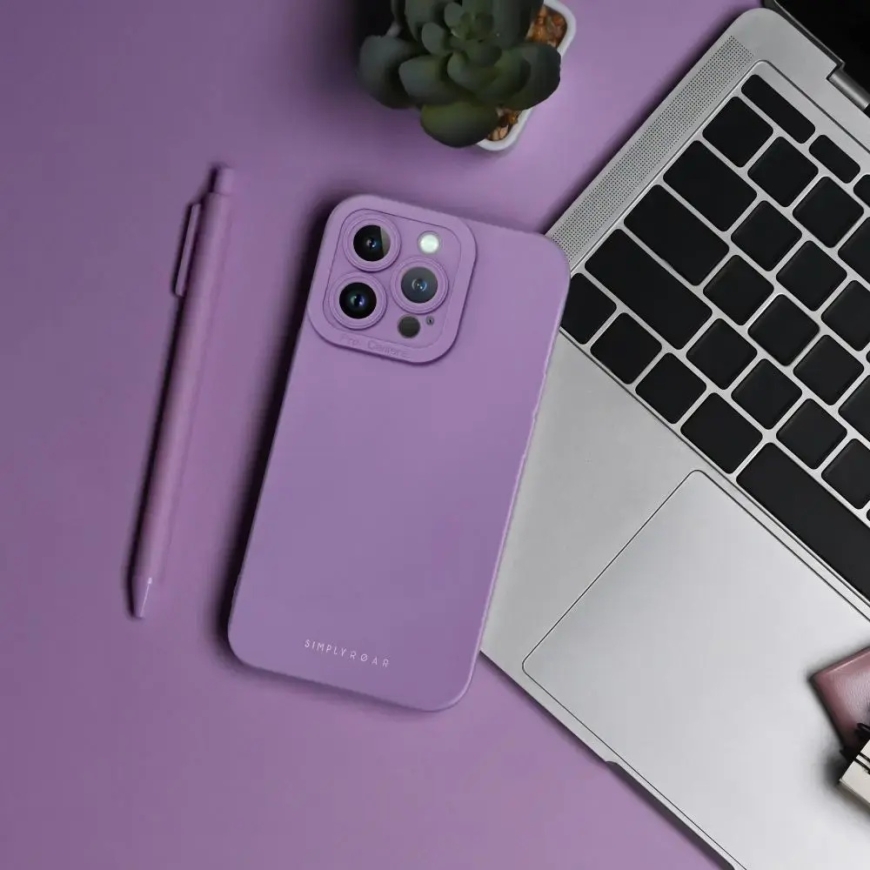 Roar Luna telefono dėklas Samsung Galaxy A16 5G (A166) violetinis – 5