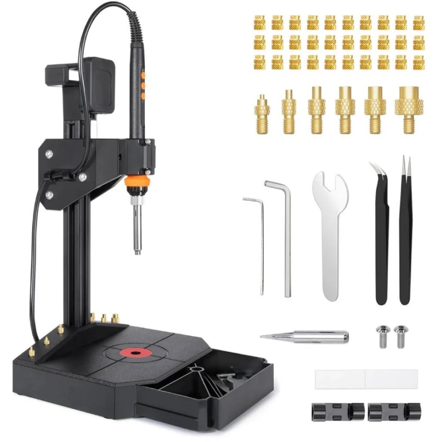 Mintion Nutopress – srieginių įdėklų suvirinimo presas – įdėklai – 3D spausdinimui – 90 W – 2
