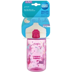 CANPOL BABIES gertuvė vandeniui JUNIOR, 400 ml, Rožinė, 56/624_pin