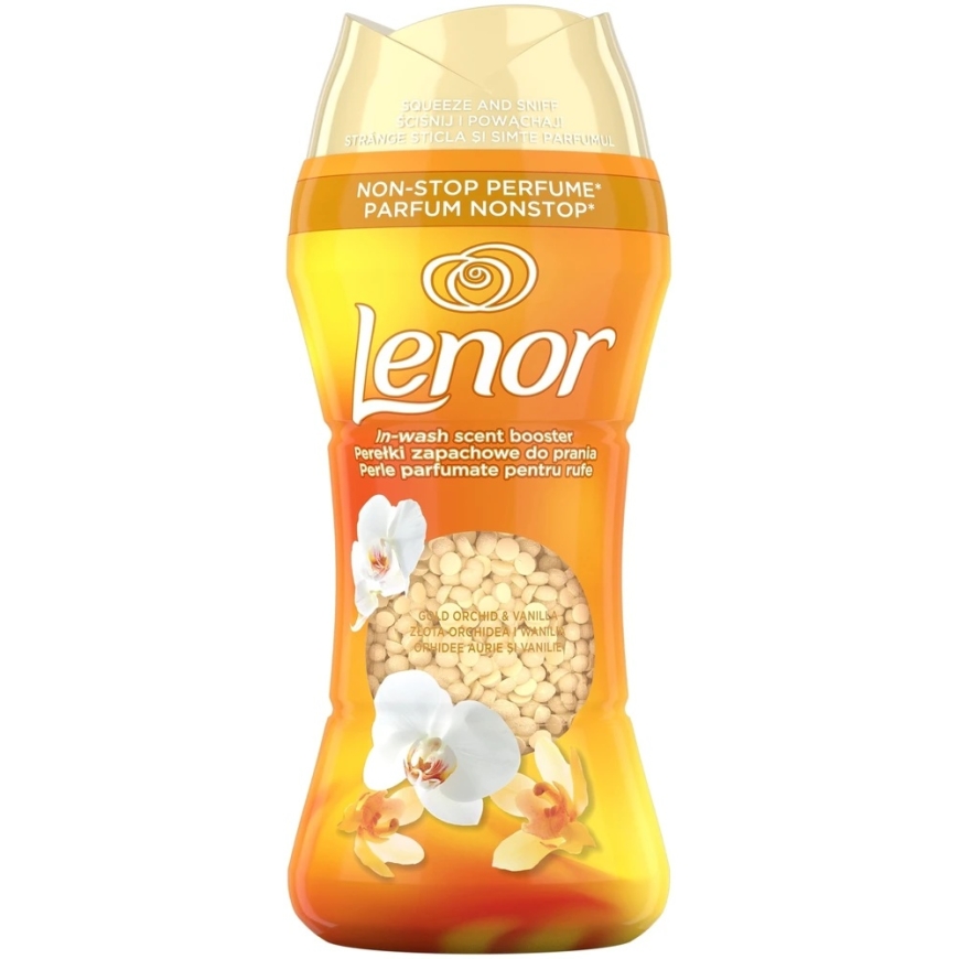 Kvapiosios granulės Lenor. orchidėjų ir vanilės kvapo. 270 g