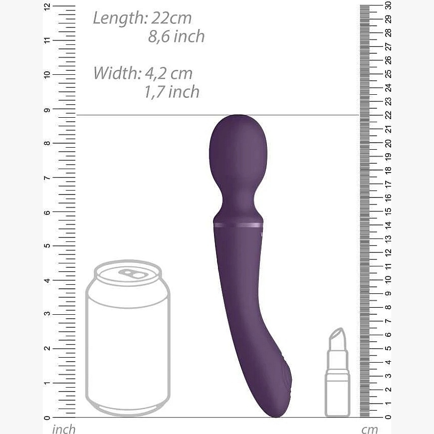 Vive By Shots Vive Enora - Wand & Vibrator - Violetinė – 2