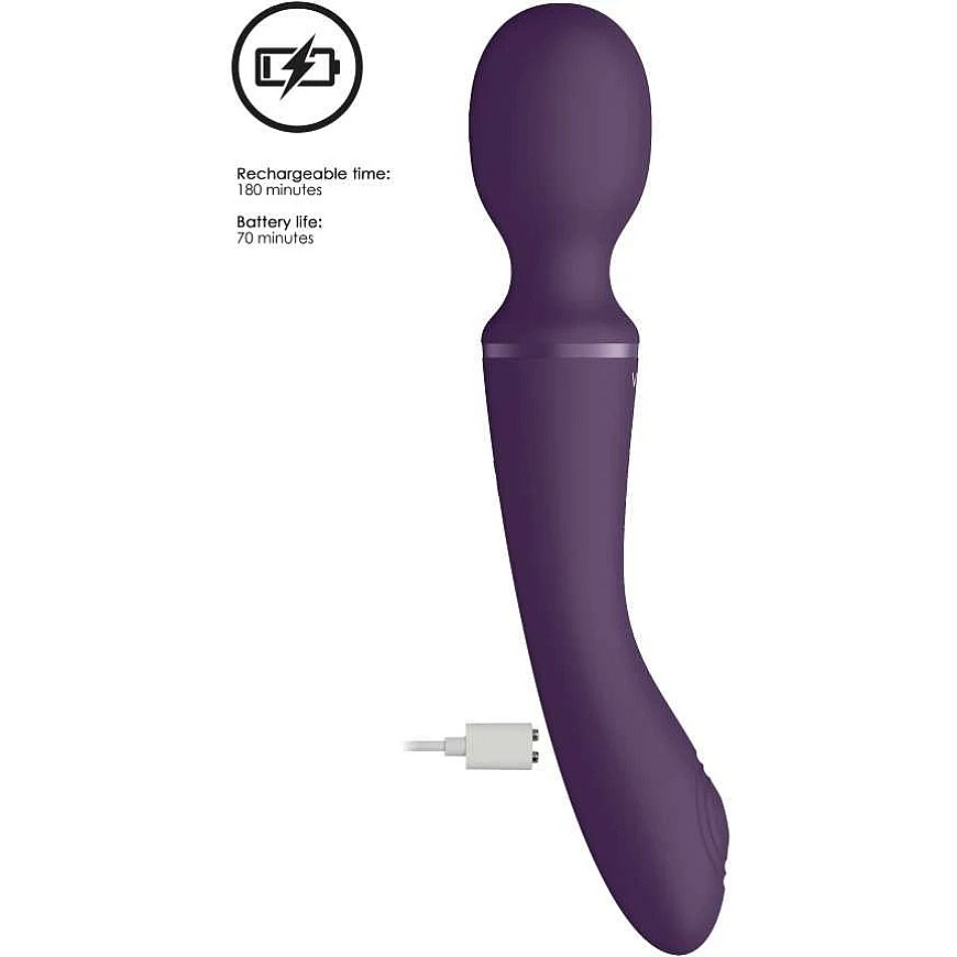 Vive By Shots Vive Enora - Wand & Vibrator - Violetinė – 3
