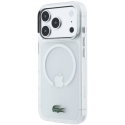 Lacoste IML šerkšno lako logotipo MagSafe dėklas iPhone 18 Pro Max / 17 Pro Max / permatomas Lacoste IML šerkšno lako logotipo MagSafe dėklas iPhone 18 Pro Max / 17 Pro Max / permatomas