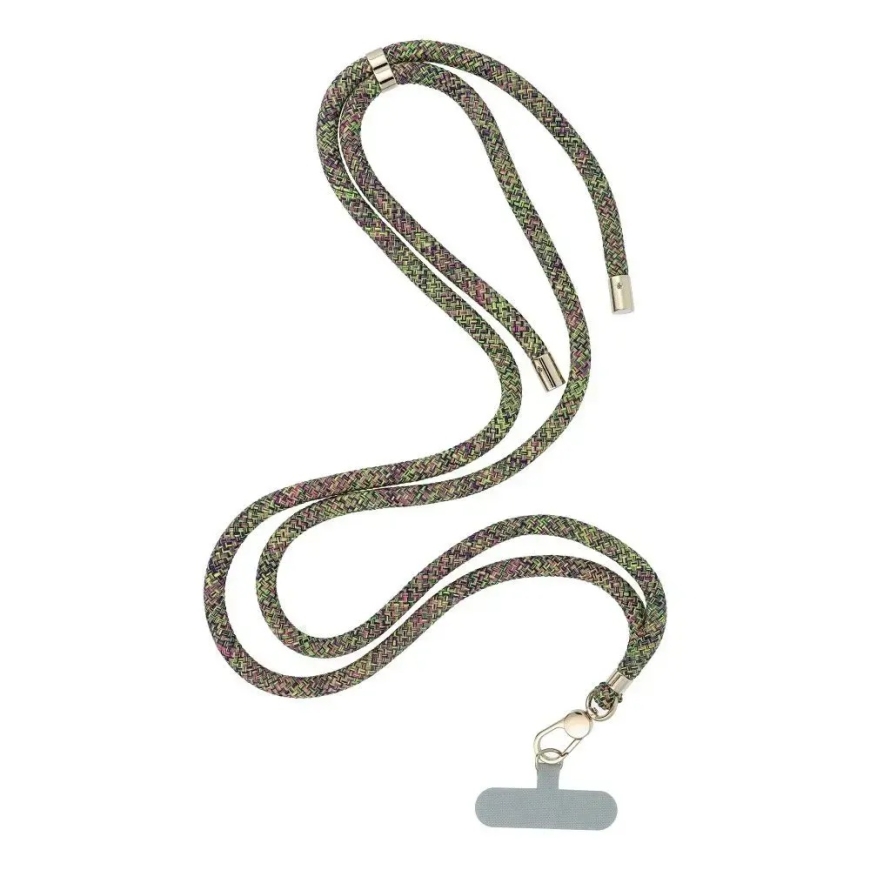 SWING (8mm) Phone lanyard, Phone pendant with adjustable length / cord length 165cm (max 82.5cm in the loop) / on the shoulder o