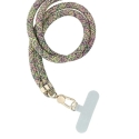 SWING (8mm) Phone lanyard, Phone pendant with adjustable length / cord length 165cm (max 82.5cm in the loop) / on the shoulder o SWING (8mm) Phone lanyard, Phone pendant with adjustable length / cord length 165cm (max 82.5cm in the loop) / on the shoulder o