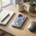 Aurora phone case with MagSafe support for iPhone 12 white Aurora phone case with MagSafe support for iPhone 12 white