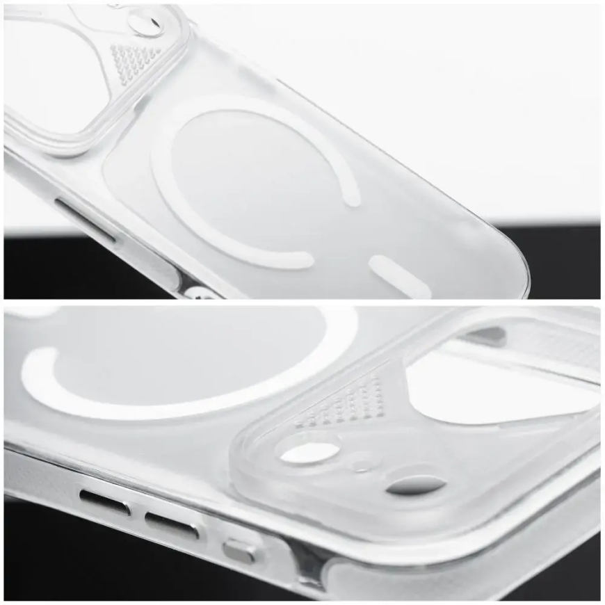 Aurora telefoni ümbris MagSafe toega iPhone 12 valge – 5