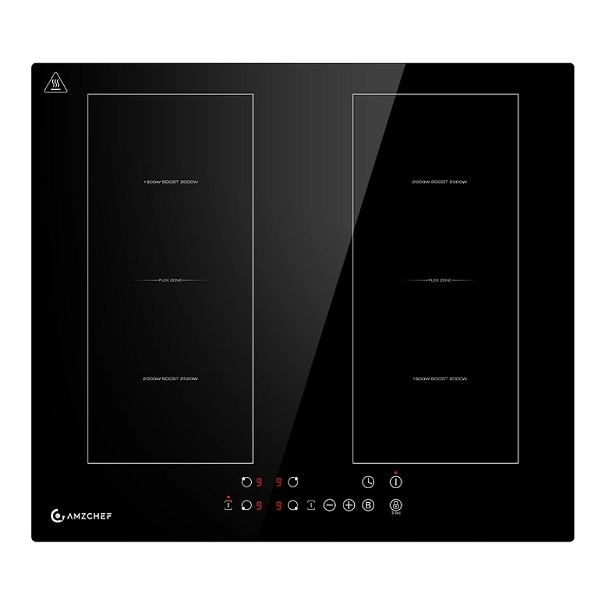 AMZCHEF CE-FS-I72S-FFDD06 Induction Cooktop, 4 zones
