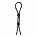 ShotsToys Double Ring Booster - Juodas ShotsToys Double Ring Booster - Juodas
