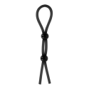 ShotsToys Double Ring Booster - Juodas ShotsToys Double Ring Booster - Juodas