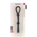 ShotsToys Double Ring Booster - Juodas ShotsToys Double Ring Booster - Juodas