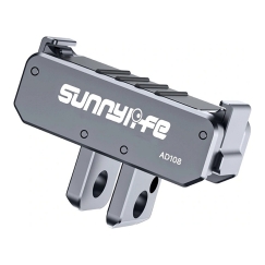 Sunnylife Aluminum Dual-Directional Mounting Adapter for Osmo Nano / Action 6