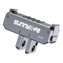 Sunnylife Aluminum Dual-Directional Mounting Adapter for Osmo Nano / Action 6 Sunnylife Aluminum Dual-Directional Mounting Adapter for Osmo Nano / Action 6