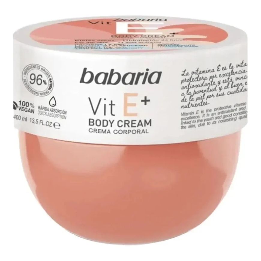 Babaria Vitamin E Body Cream 400ml