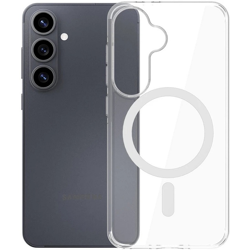 Dėklas 3mk ochranný kryt EverClear MagCase pro Samsung Galaxy S26