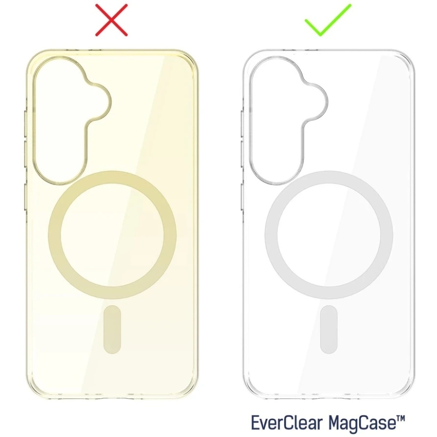 Dėklas 3mk ochranný kryt EverClear MagCase pro Samsung Galaxy S26 – 3