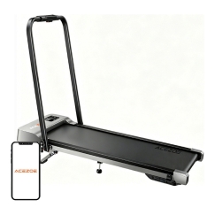 ACEZOE P12 Foldable Electric Treadmill (Black and Gray)