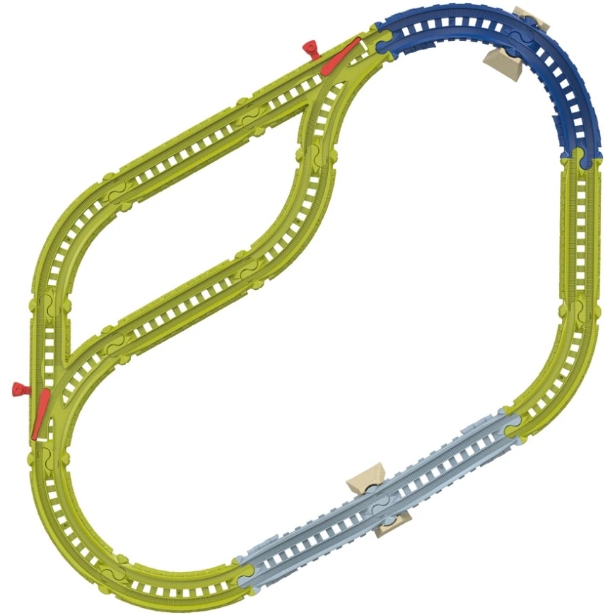 Mattel Traukinių bėgių konstravimo rinkinys Thomas & Friends – 3