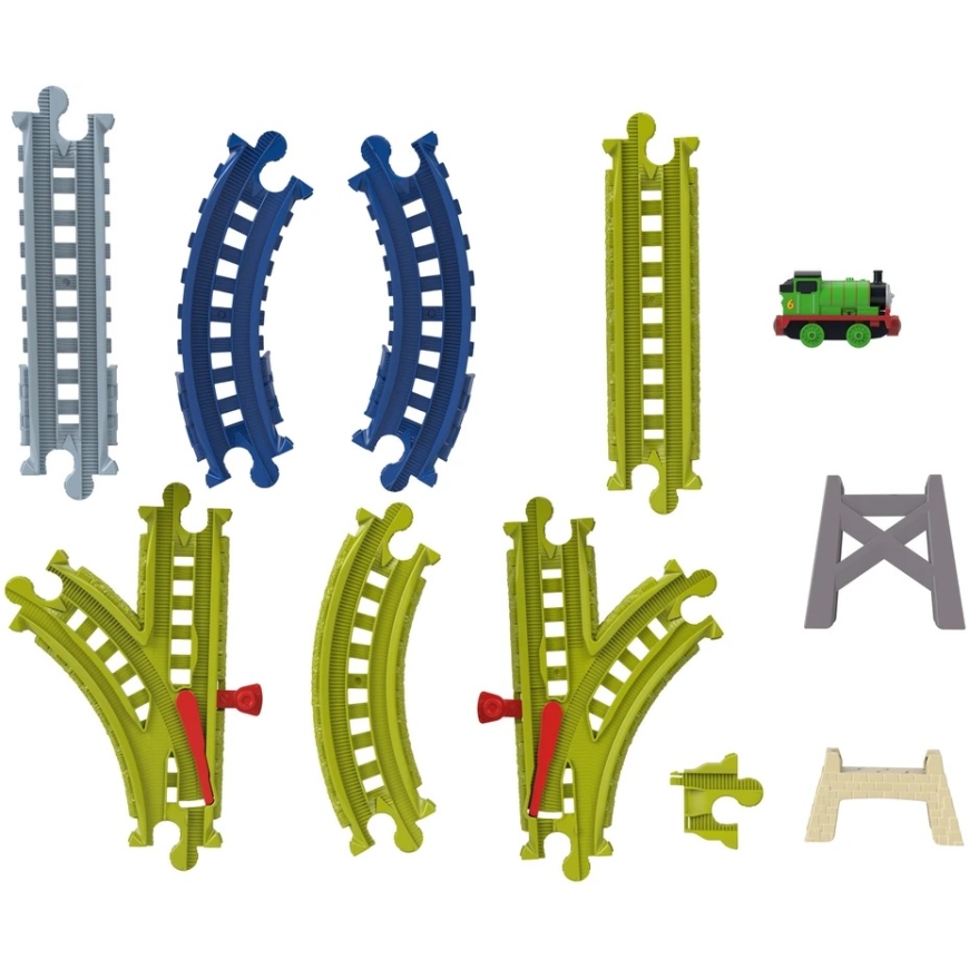 Mattel Traukinių bėgių konstravimo rinkinys Thomas & Friends – 5