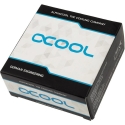 „Alphacool ES“ dvigubas adapteris, kištukas, G1/4 lizdas į G1/4 lizdą – juodas „Alphacool ES“ dvigubas adapteris, kištukas, G1/4 lizdas į G1/4 lizdą – juodas