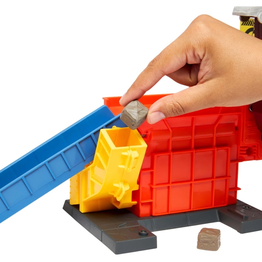 Mattel MATCHBOX MOVIE Smalley’s automobilių traiškymo garažas su trasa (JMG56) – 3