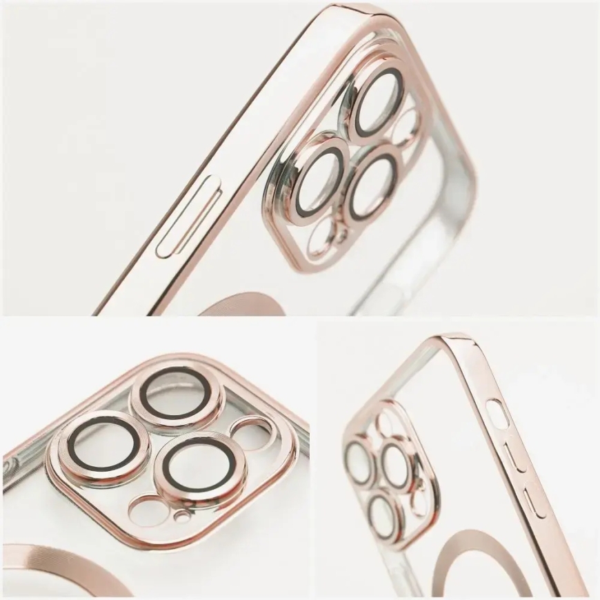 Electro Mag чехол с поддержкой MagSafe для телефона iPhone 16 Plus коричневый – 3