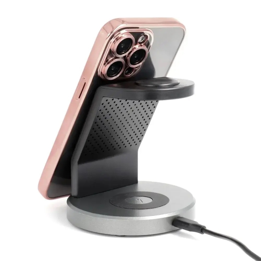 Electro Mag telefono dėklas su MagSafe palaikymu iPhone 16 Plus rudas – 5