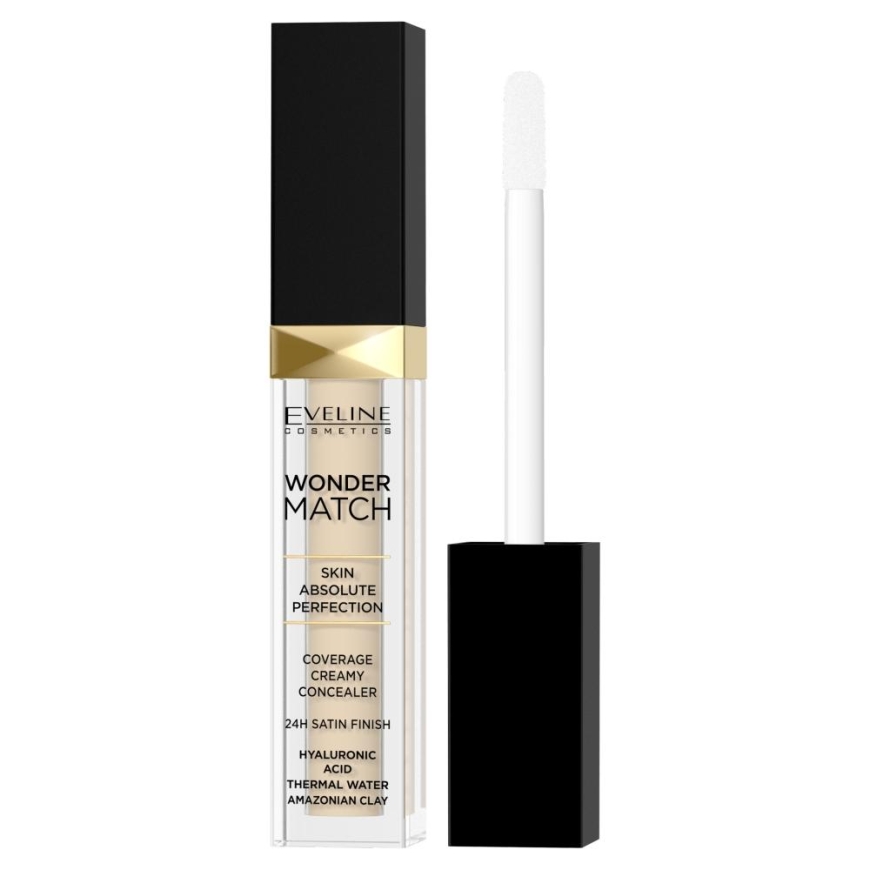 Eveline Cosmetics Wonder Match Coverage Creamy Maskuoklis 01 Light, 7 ml