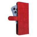 Universal book case COMMON size S for IPHONE 12 / 13 / SAMSUNG S6 / A5 2016 / XCOVER 4 / S22 / HUAWEI P8 2017 red Universal book case COMMON size S for IPHONE 12 / 13 / SAMSUNG S6 / A5 2016 / XCOVER 4 / S22 / HUAWEI P8 2017 red