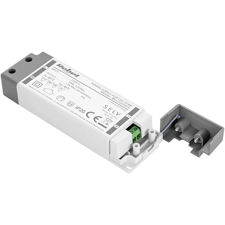 Rebel maitinimo šaltinis LED girliandoms 12 V / 2.5 A, maks, 30 W, IP20 – 2