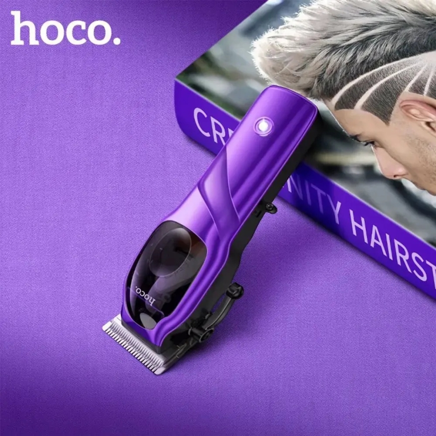 Hair clipper Hoco DAR24 purple – 5
