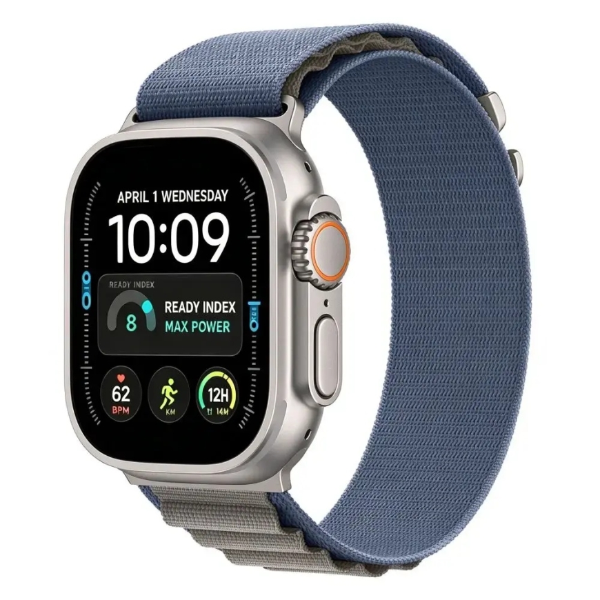 TECH-PROTECT NYLON PRO APPLE WATCH 8 / 9 / 10 / 11 / 12 / SE / ULTRA (44 / 45 / 46 / 49 MM) NAVY/GREY – 2