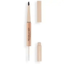 Makeup Revolution Fluffy Duo - Tužka na obočí Ash Brown Makeup Revolution Fluffy Duo - Tužka na obočí Ash Brown