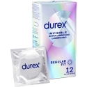Durex Invisible Extra Thin prezervatyvai 12 vnt Durex Invisible Extra Thin prezervatyvai 12 vnt