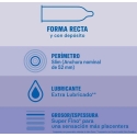Durex Invisible Extra Thin prezervatyvai 12 vnt Durex Invisible Extra Thin prezervatyvai 12 vnt