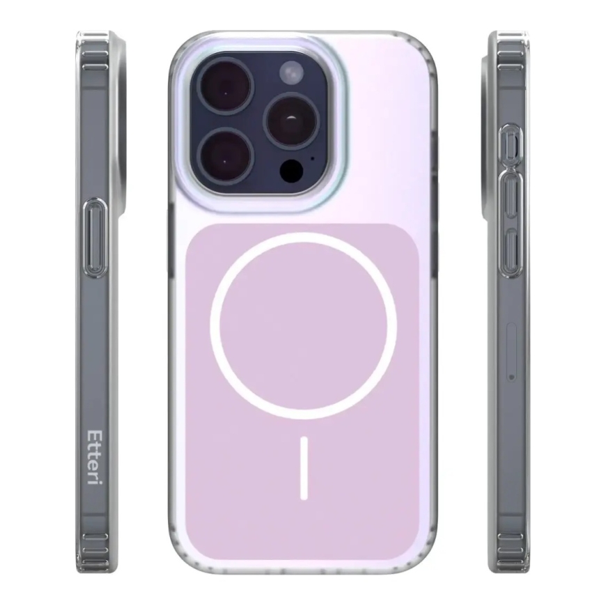 Etteri Hidden Pearl Epoxy Mag telefoni ümbris iPhone 15 Pro roosa – 3
