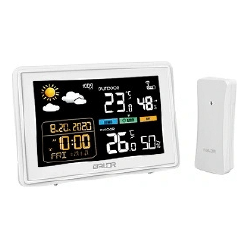 BALDRTHERM B0359WST2H2PR Weather Station with Outdoor Sensor – 2