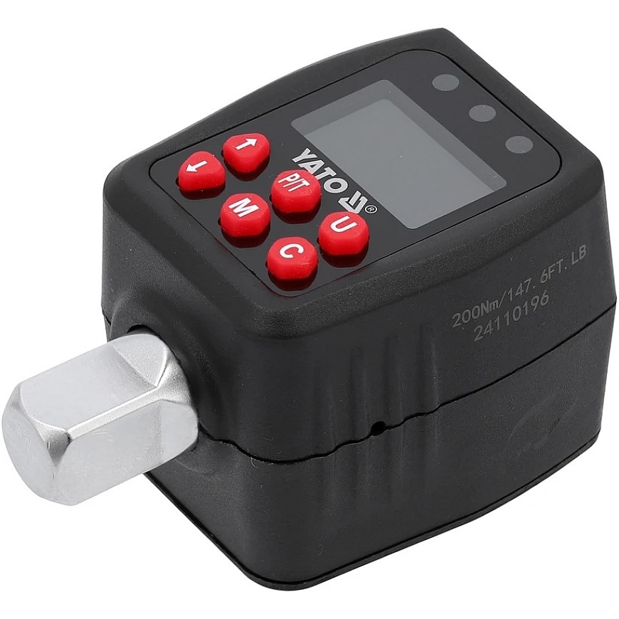 Yato DINAMOMETRO ADAPTERIS. 1/2" 10-200 NM – 3