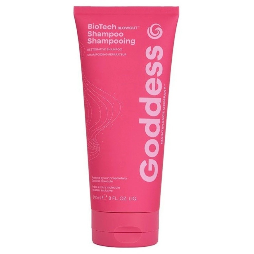 Goddess Biotech Blowout Leave-In Restorative šampūnas, 240 ml – 2