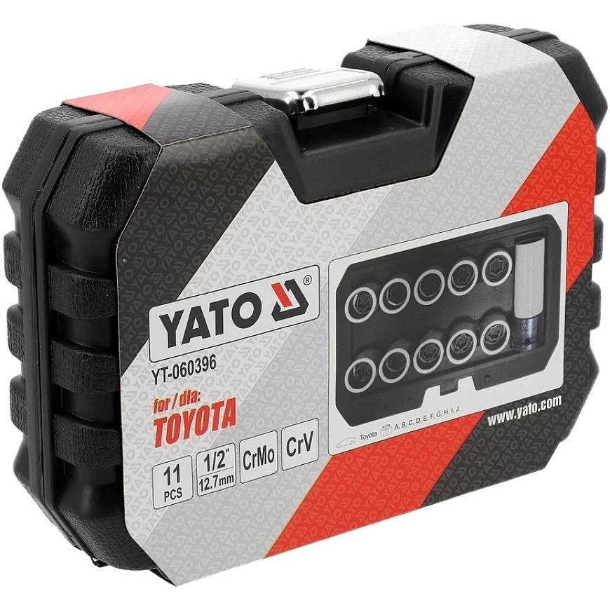 Yato TOYOTA APSAUGOS VARŽTO LIŠKŲ RINKINYS – 4